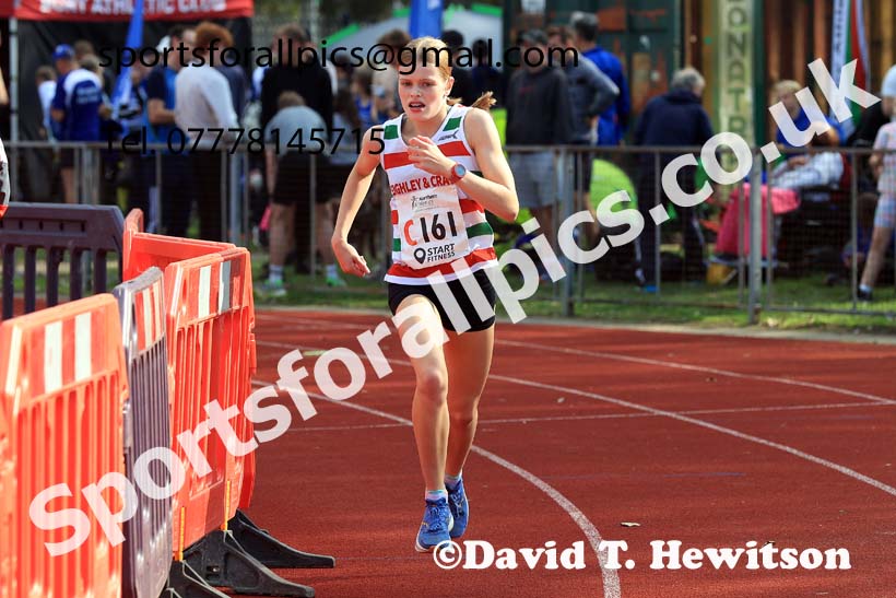 Womens Under-17s, 2024 Northern Mens 6 and Womens 4 and Youngsters Relays, Stanley Park, Blackpool.  Photo: David T. Hewitson/Sports for All Pics